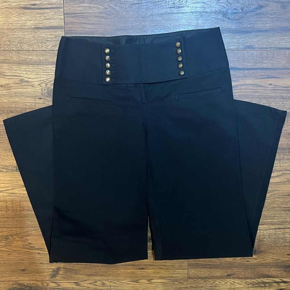 Nanette Lepore Black Boot Cut Pants